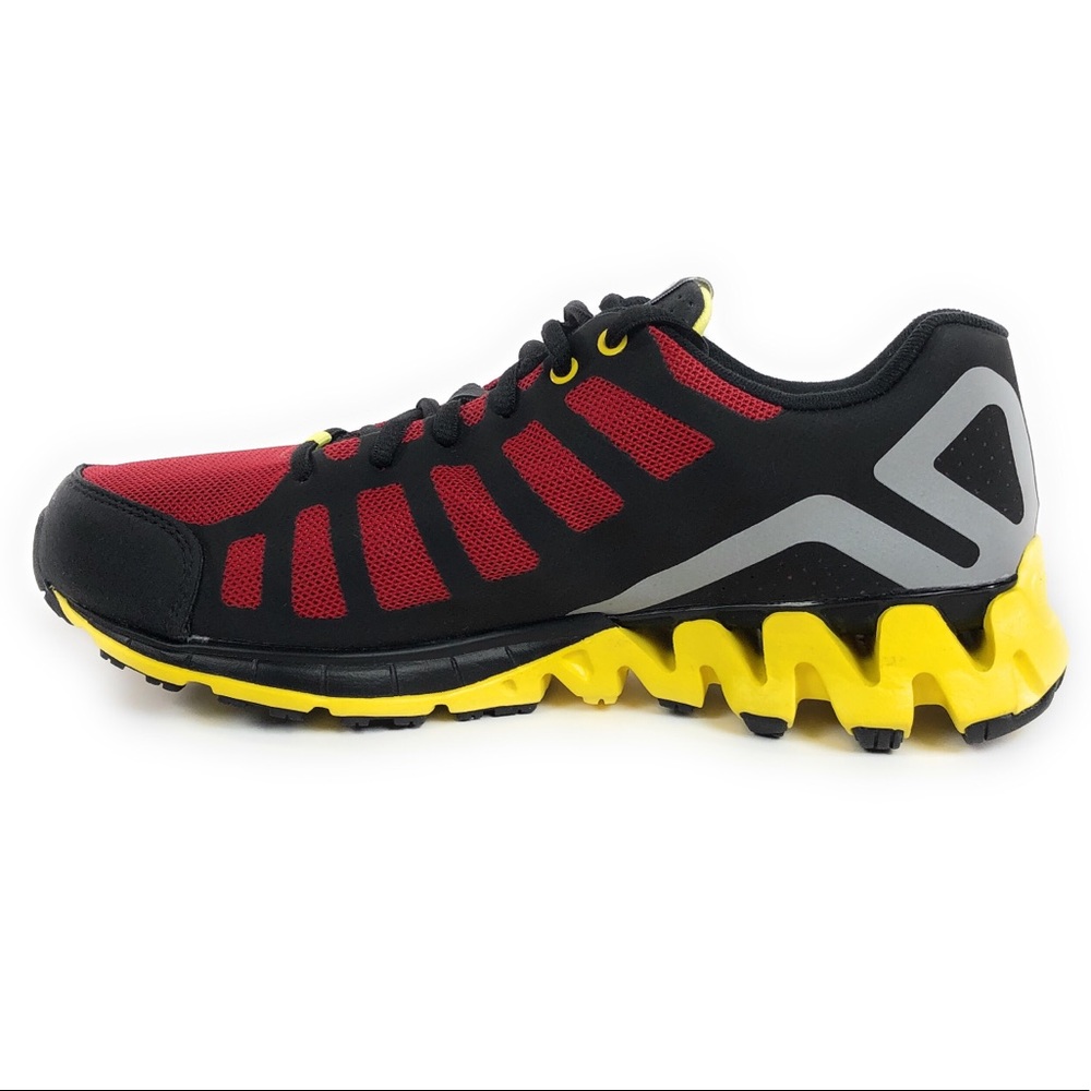 Reebok Zigtech Zigkick Red Running Shoes V45668 - Picture 3 of 8